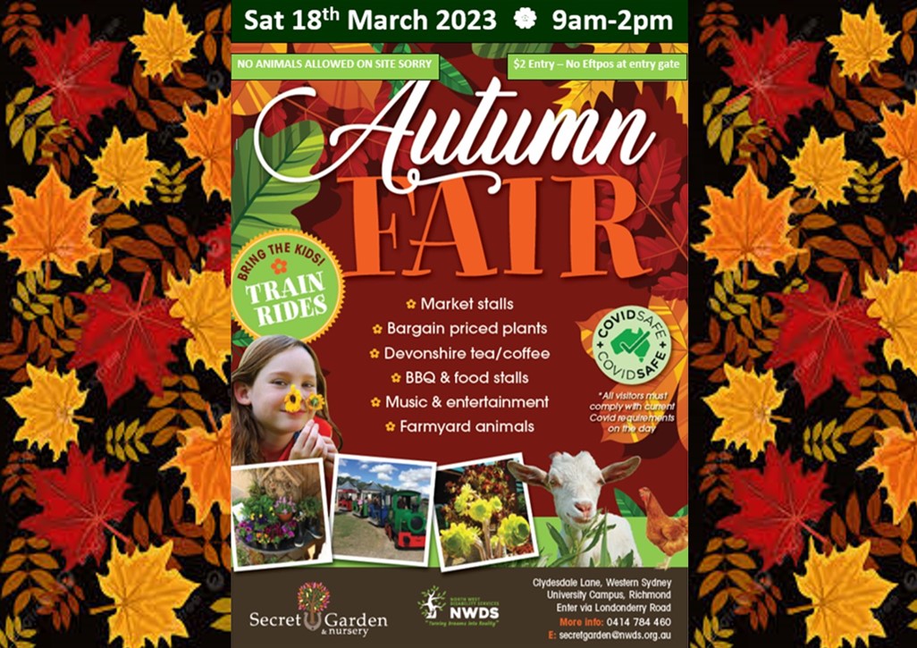 Autumn Fair at the Secret Garden 2023